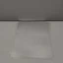 CraftyCrocodile Clear Plastic Placemats Set of 8 - Vinyl Table Protector for Dining, Kitchen, Office, Painting Table, Shelves - Heat Resistant, Crystal Clear, Wipeable Place Mats - 17.5x12