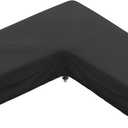 iBirdie Outdoor Sectional Cover fit 90 x 90 inch, 89 x 89, 88 x 88, 87 x 87 L-Shaped Patio Sofa Waterproof Weatherproof 600D Heavy Duty Garden Furniture Cover for Outside L Shape Couch