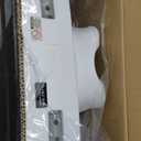 Carex E-Z Lock Raised Toilet Seat With Handles, 5" Toilet Seat Riser with Arms, Handicap Raised Toilet Seat For Seniors and Elevated Toilet Seat (1 Count (Pack of 1))