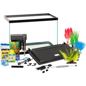 Tetra Aquarium, 20 Gallon, Complete Tropical Fish Tank Kit With LED Lighting And Decor For Freshwater Fish