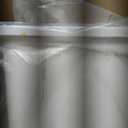 Rubbermaid Small Kitchen Bathroom Trash Can, 9 Gallons, White, Waste Basket for Under Counter/Kitchen/Office/Bedroom/Bathroom