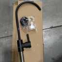 Kitchen Sink 304 Stainless Steel Undermount Sink Drop in Single Bowl Kitchen Sinks, With Pull Down Sprayhead Faucet, With Pressurized Cup Washer and Two Waterfalls (31.5 x 18.1 inch)