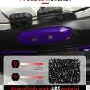 JWWY Interior Trim Kit Full Set Dress-Up Decor Set Center Console Gear Shift Dashboard Panel,Door Window Switch Knob Speaker Cover Trim for 2024–2026 Jeep Wrangler JL JLU & Gladiator JT Purple 28pcs