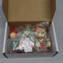 14pcs Christmas Cake Topper Merry Christmas Cake Topper with Bear Gifts Balls Cake Decorations for Winter Xmas Theme Birthday Happy New Year Party Decorations