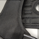 rabbitgoo Dog Harness No Pull with 2 Leash Clips, Adjustable Soft Padded, Reflective Oxford No Choke Pet Vest with Easy Control Handle for Medium Sized Dogs, Black, M