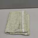 Artoid Mode Sage Green Rustic Cotton Linen Table Runner, Seasonal Embroidered Hollow Kitchen Dining Table Decoration for Home Party Decor 13x60 Inch