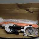 Boat Transom Saver Adjustable from 23 to 35 Inches, Heavy Duty Boat Transom Savers for Outboard Motors 100HP, with Composite for Head Holds Engine, Roller and Trailer Mounts (Black + Silver)