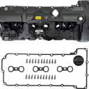 N52 Engine Valve Cover For BMW E70 E82 E90 E91 Z4 X3 X5 128i 328i 528i 328xi 528xi 328i xDrive 528i xDrive Replaces# 11127552281