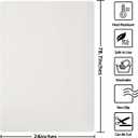 Silicone Mats for Kitchen Counter, Nonslip Silicone Mats for Crafts Countertop Protector Heat Resistant Mat (78.7 x 24 x 0.08, Beige)