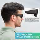STGATN Polarized Sports Sunglasses for Men Driving Cycling Fishing Running UV400 Protection