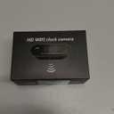 NJINALW Smart Clock Camera, WiFi HD 1080P Wireless Mini Camera with Night Vision, Motion Detection, and Remote Viewing, Nanny Cam for Baby/Elder/Pet Care, Home Indoor Security