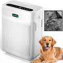 Air Purifiers for Home Large Room up to 3000sq.ft with Washable Filters, PM2.5 Air Quality Sensors, H13 HEPA Double-Sided 8X, Air Cleaner for Bedroom, Dust, Pets, Smoke, Pollon