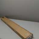 MYshade 6 Pack Temporary Blackout Paper Shades for Windows, Paper Pleated Blinds with Adhesive, No Tools No Drilling Free Cut Size Temporary Room Darkening Shades(Black, 36" W x 72" H)