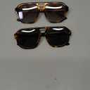 livho Trendy Polarized Square Aviator Sunglasses Women Men Square Eyewear Frame, Retro Sun Glasses for Women Men 2025 Shades