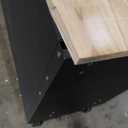 61-inch Rolling Tool Chest, 10 Drawers Garage Workbench Storage Tool Cabinet with Power Strip, Solid Rubber Wood Top, 1675 LBS Load Mobile Workstation, Heavy Duty Rolling Cabinet