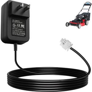 587007101 Mower Battery Charger - by Ohoho - Compatible with Husqvarna 587007101 532190097 PR25Y21RKP 428626 190097, Fits HU725AWDEX HD725E HU675FE XT722FE (12 Volt)