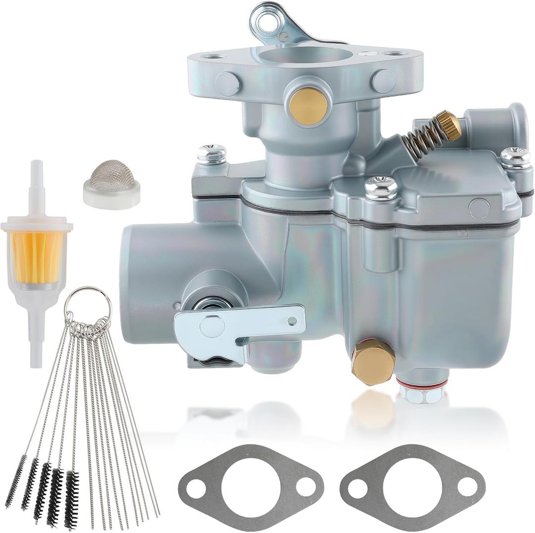 MOTOALL 251234R91 Carburetor for International Farmall IH Tractor Cub LoBoy 154 Tractor Replace 251234R92 with Fuel Filter Gasket