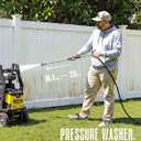 Upgraded Jet Nozzle Power Washer Wand Hose Nozzle, Adjustable Hydro Nozzle Wands 18-33 inch, Jet High Pressure Water Hose Sprayer with 5 Tips for Garden, Patio, Floor & Car, Black