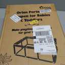 Orian Playpen 50x74 Large Play Yard for Babies and Toddlers, Indoor Outdoor Playpen, Sturdy Baby Play Pen with Mesh Sides, Safe Baby Fence Play Area, Assembly Required/Not Portable, with Storage Bag