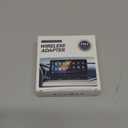 2-in-1 Wireless CarPlay Adapter Support Apple CarPlay & Android Auto, Mini Bluetooth USB A & USB C Dongle Convert Wired to Wireless Compatible with iPhone & Android