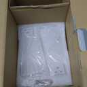 Bell+Howell Socket Breeze Modern Ceiling Fans with LED Lights, 10" LED E26/E27 Screw Base Mini Light Socket Fan with Cord for Bedroom, Living Room, Kitchen, Balcony (White)