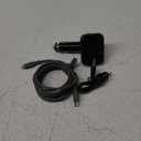 ZGEAR 6 Foot Silicone Rubber Sync Charge Cable and FM Transmitter and Fast Charger Car Charger