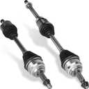 Front left & Right CV Axle Shaft Assembly 2.4L 2.4 Fits for Toyota Camry 2002-2009, for Highlander 2001-2007, for Solara 2004-2006 & 2007-2008 (Manual Trans), 1 Pair of CV Axle Shaft Assembly