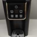 Hot & Iced Coffee Maker with Bold Setting, Single Serve Coffee Maker for K Cup and Grounds, 6-14 Oz Brew Sizes, 50 Oz Removable Water Tank, One Cup Coffee Machine with Reusable Filter, Black