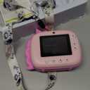 Kids Camera Instant Print, Selfie Digital Camara for Kids with Print Paper & 32G Card, 2.5K Video & Instant Print Camera with Color Pens for DIY, Fun Gift for Girls Boys 3-12 Years Old (Pink)