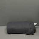 Cozy-Soft Microfleece Travel Blanket, 50x60 Inch, Lightweight, Compact, Perfect for Airplane and Car, Charcoal