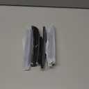 White LED Side Marker Lights Compatible with Dodge Charger 2015-2023, Front & Rear Bumper Smoked Lens Reflector Lamps Replace# 68214405AA 68214404AA 68214127AA, 4PCS