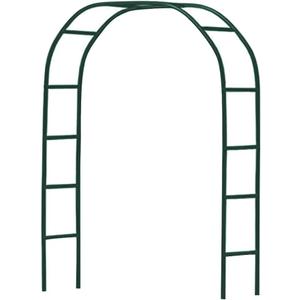 Zhisheng Garden Arbors,7.9Ft Metal Garden Arbors Green Wedding Arch for Climbing Plant Outdoor Wedding Christmas Party Decoration,240CM