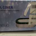 16 x 32 FT Oval Winter Pool Cover 500D Extra Thick Above Ground Pool Cover