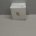 KIRE 100PCS Disposable Plates - White with Gold Rim for Christmas Party/Wedding - Includes 50Pieces 10.25inch Dinner and 50Pieces 7.5inch Dessert/Salad Plates