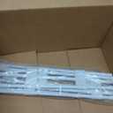 4 Sets Double RV Refrigerator Bars,RV Tension Rods with Adjustable Length 19.5-36.7'', Non-Slip RV Refrigerator Bars for Camper Refrigerator,Kitchen,Closet, Bookshelf,Cupboard-White