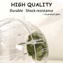 Large Hamster Wheel Sport Running Ball Hamster Toys for Hamsters Guinea Pig Mice Ferret Small Pet 7.3 x 7.3 x 7.3