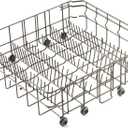 2026 Upgraded DD82-01384A Dishwasher Lower Rack Replacement for Samsung Dishwasher Parts 22.4" x 20.5" DW80M2020US DW80R2031US DW80R2031UG DW80N3030UW Samsung Dishwasher Lower Dishrack Bottom Rack
