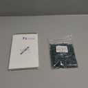 Honoson 180 Count 5 mm Winter LED Replacement Bulbs Bulk Wide Angle Winter LED Light Bulbs String Replacement Festival Light Garland Outdoor Tree Home Decoration (Green Base with Warm White Bulb)