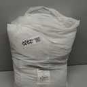 Creative Co-Op Hand-Woven Reclaimed Fabric Throw with Pattern and Fringe, Charcoal and Cream