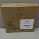 LAMU 2 Pack Lazy Susan Organizer 9.25 inch Lazy Susan Turntable for Cabinet, Rotating Spice Organization for Cabinet, Kitchen, Table Top, Countertop, Pantry Fridge Organizers and Storage, Clear