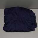 Wish Care Navy Blue Spandex Tablecloths for 34x34 Inch Square Tables, Stretch Fitted Table Clothes with Pleated Ruffle Skirt for 34 Table, Wrinkle Free and Elastic, for Party Kitchen Home Dining