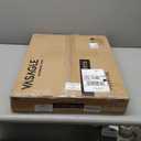 VASAGLE MAEZO Collection - Side Table, 2-Tier Small Round End Table, Nightstand with Tapered Legs, Curved Transitions, for Small Spaces, Living Room, Bedroom, Rustic Walnut ULET283T41