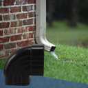 Veemoon Gutter Downspout Extensions Elbow, 90 Bend Angle Downspout Fitting Aluminum Alloy Rain Gutter Elbow Connector Pipes Right Angle Adapter for Easy Installation and Durable Use