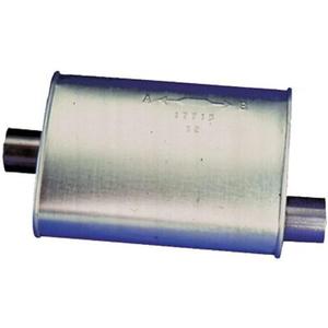 Walker Quiet-Flow SS 22317 Direct Fit Exhaust Muffler 2.25" Inlet (ID) 2.25" Outlet (ID) for Chevrolet Corvette