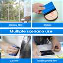 20 Pack Vinyl Squeegee with Felt Edge, 4 Inch Car Vinyl Scraper Decal Applicator Window Tint Wallpaper Smoothing Tool for Car Wrap Window Tint Wallpaper Professional Scratch Free Squeegee