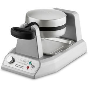 Waring Commercial WMB400X Single Mini Belgian Waffle Maker w/Cast Aluminum Grids 120V, 1200W 5-15 Phase Plug