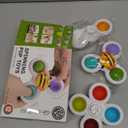 ALASOU 3PCS Pop Suction Cup Spinner Sensory Airplane Travel Toys for 1 Year Old Boy Girl Infant Toddlers|Novelty Spinning Tops 12 18 Months|1 2 Year Old Boy Birthday Gift|Baby Bath Toy Kids Ages 1-3