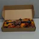 FOUSUKA Artificial Fall Flowers Bouquet, 2 Packs Fall Fake Mums Pumpkin Flower Arrangements Decor for Home Wedding Bouquets Kitchen Table Vase Centerpieces Halloween Party Autumn Decoration