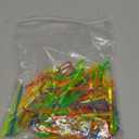 100PCS 3.3 Inch Plastic Sword Toothpicks Picks for Appetizers, Fruit Fork Cocktail Sticks Disposable, Cocktail Sticks and Cocktail Picks for Drinks,Multicolor