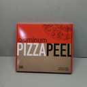 Aluminum Pizza Peel Metal - 12 x 14 Inch. Pizza Spatula for Oven with Foldable Wood Handle. Pizza Oven Accessories Tools. Turning Peel, Bread, Pastry, Dough, Cake Spatula